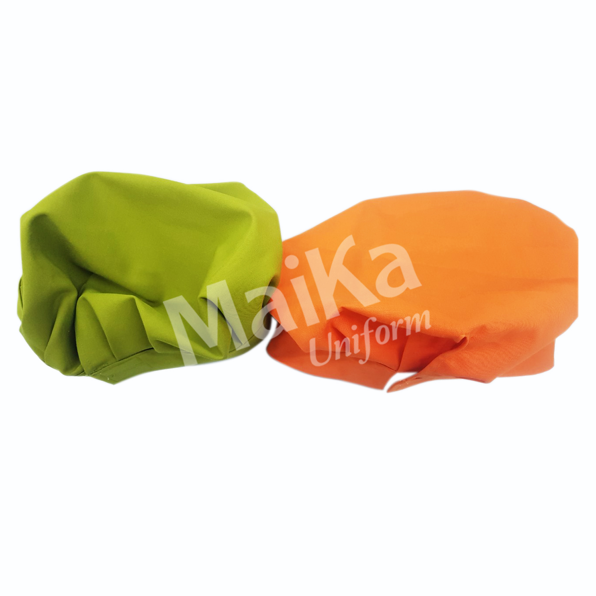 Mũ bếp màu Cam + Xanh